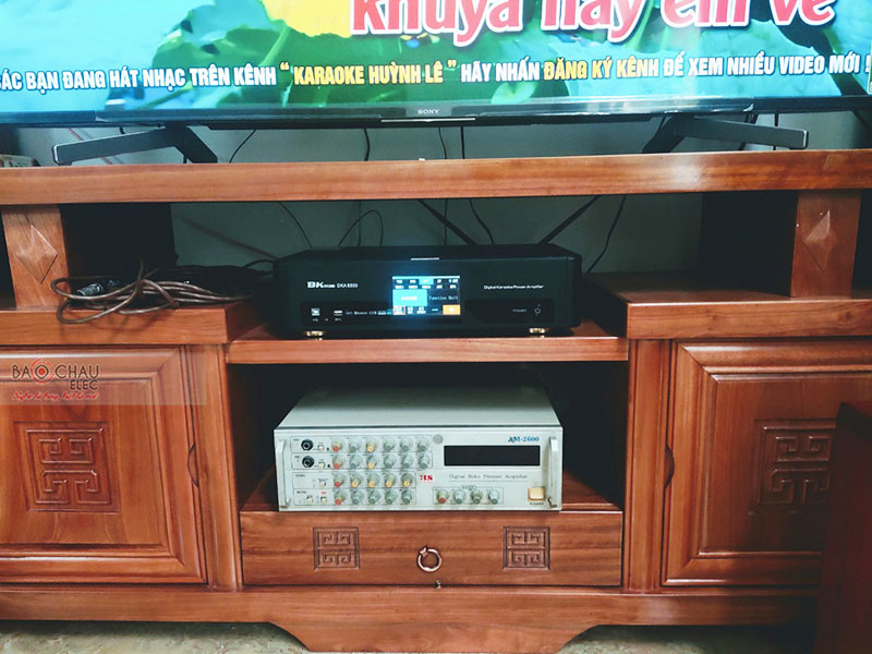 Dàn karaoke gia đình anh Minh h3