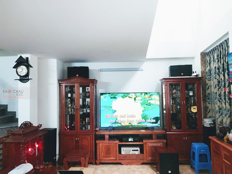 Dàn karaoke gia đình anh Minh h5