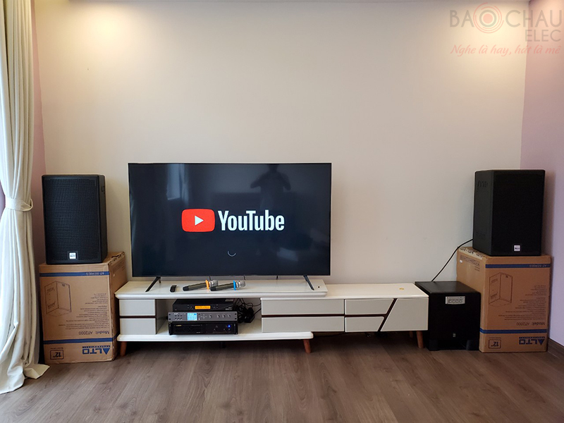 Lắp đặt dàn karaoke cho anh Quang tại Gò Vấp h4