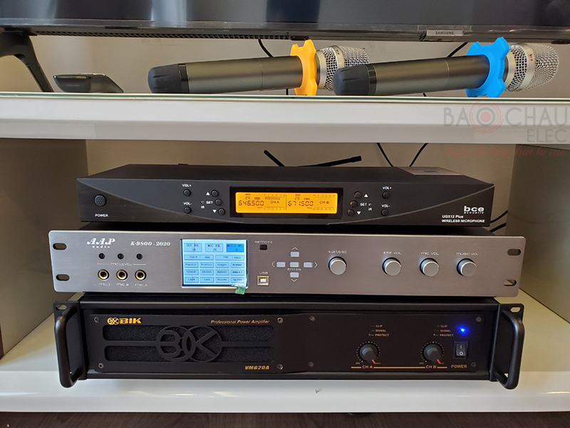 Lắp đặt d&agrave;n karaoke cho anh Quang tại G&ograve; Vấp h3