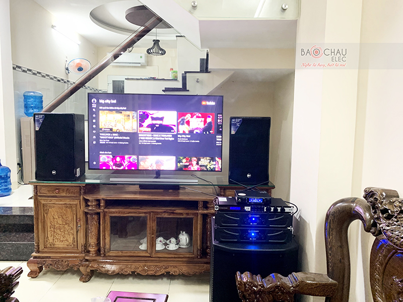 Dàn karaoke gia đình anh thành h4