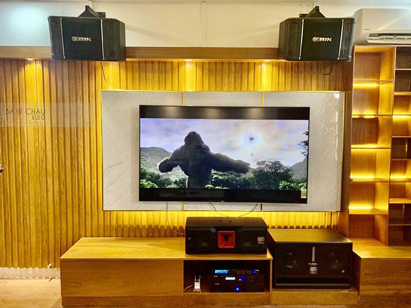 Lắp đặt d&agrave;n karaoke, nghe nhạc, xem phim 5.1 anh Trọng tại TP HCM