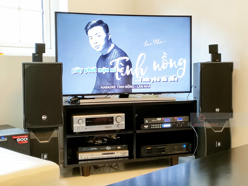 Dàn karaoke gia đình anh Tường h4