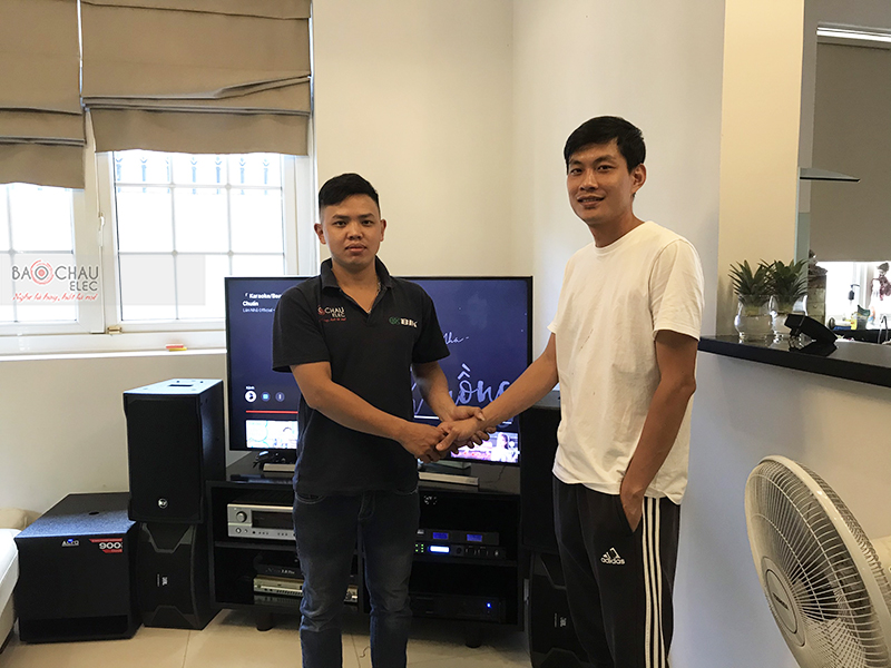 Dàn karaoke gia đình anh Tường h5