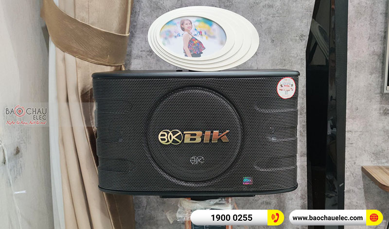 Dàn karaoke gia đình chị Anh