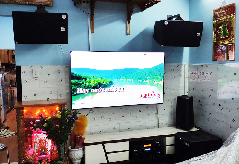 Dàn karaoke gia đình chị Loan h5