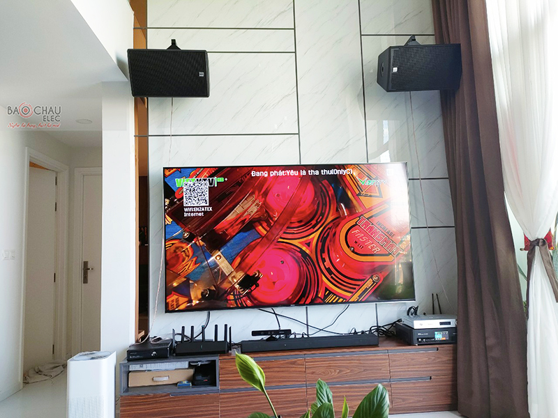 Dàn karaoke gia đình chị Thủy h4