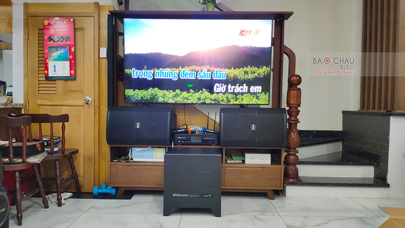 Dàn karaoke gia đình chú Hòa h5