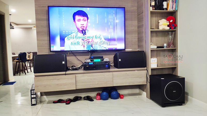 Dàn karaoke gia đình chú Luân h5