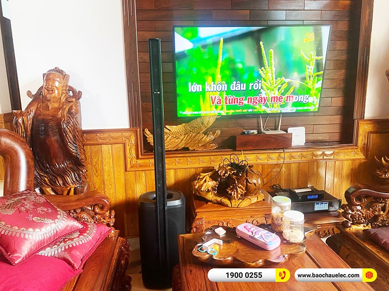 Lắp đặt d&agrave;n karaoke, loa Bose di động trị gi&aacute; hơn 80 triệu cho anh Long tại B&igrave;nh Phước (Bose L1 Pro 16, K9900II Luxury, JBL VM200)