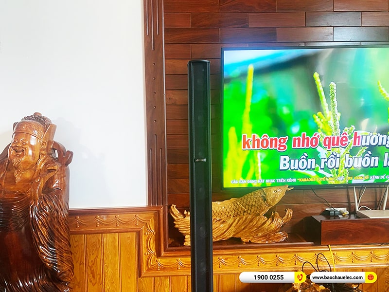 Lắp đặt d&agrave;n karaoke, loa Bose di động trị gi&aacute; hơn 80 triệu cho anh Long tại B&igrave;nh Phước (Bose L1 Pro 16, K9900II Luxury, JBL VM200)