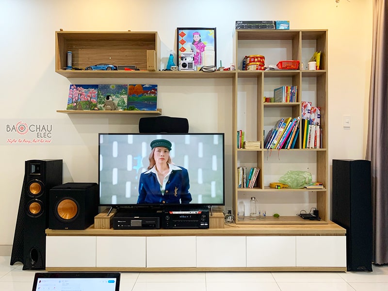 Lắp đặt loa Klipsch F200 ch&iacute;nh h&atilde;ng