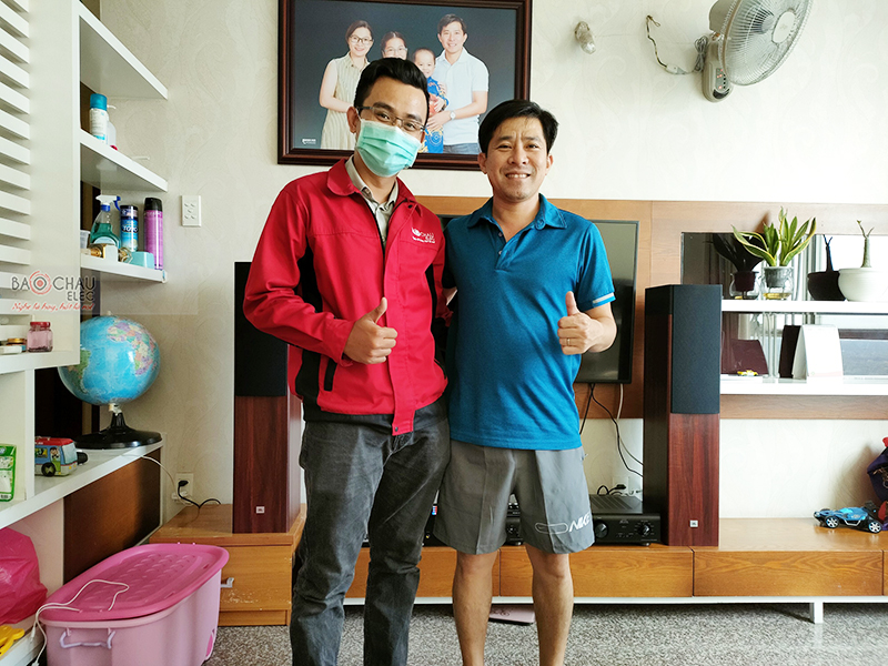 Dàn nghe nhạc gia đình anh Nghi h5