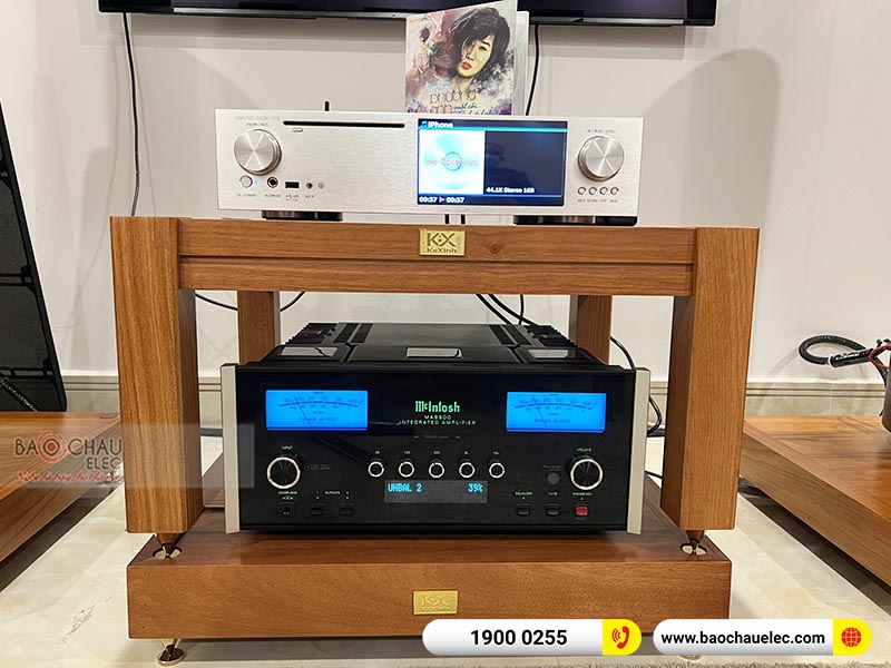 D&agrave;n nghe nhạc Hi-end gia đ&igrave;nh ch&uacute; Kh&aacute;nh 