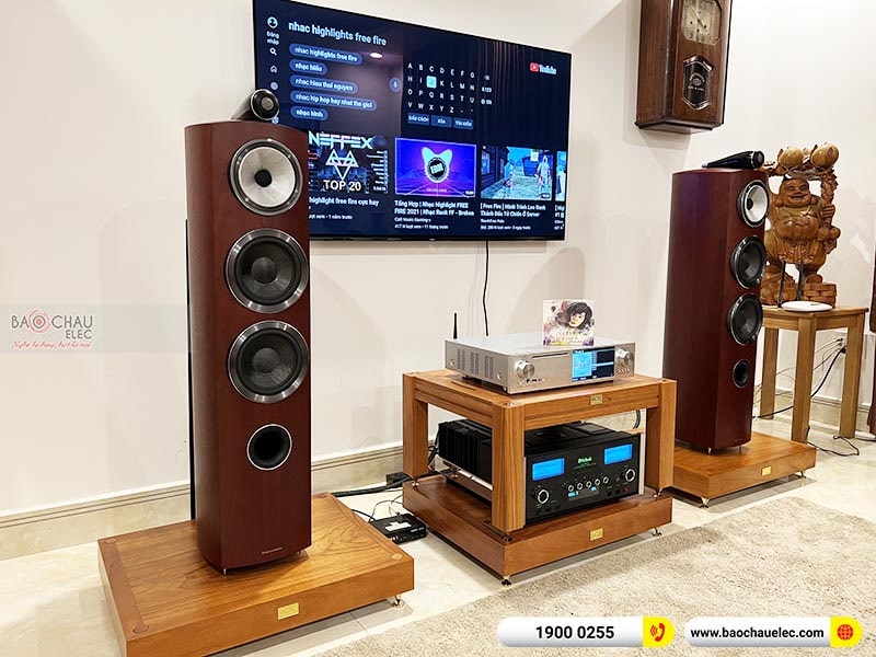 D&agrave;n nghe nhạc Hi-end gia đ&igrave;nh ch&uacute; Kh&aacute;nh 