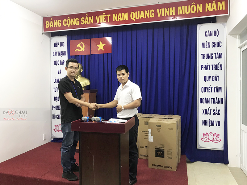 Hệ thống âm thanh trung tâm phát triển quỹ đất h6