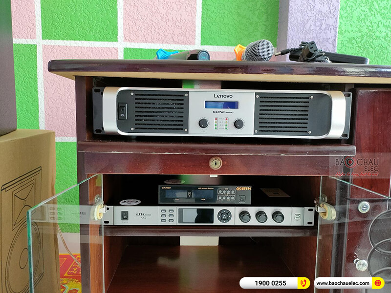 Lắp đặt dàn karaoke anh Thuận tại TPHCM