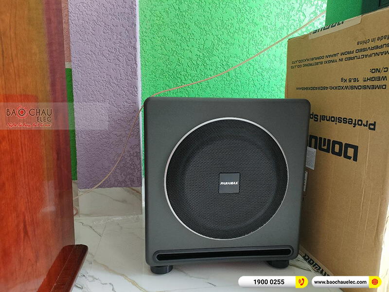 Lắp đặt dàn karaoke anh Thuận tại TPHCM