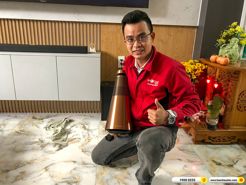 Lắp đặt Loa B&O BeoSound 2 cho gia đình anh Nghị tại quận Tân Phú - TPHCM