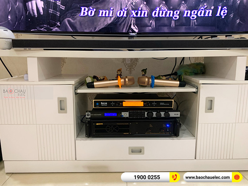 Lắp đặt dàn karaoke anh Long tại TP HCM
