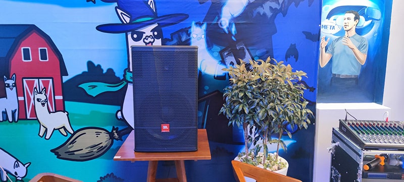 Lắp đặt dàn karaoke gia đình anh Thiên
