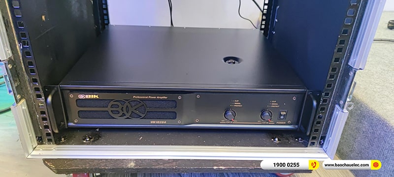 Lắp đặt dàn karaoke gia đình anh Thiên