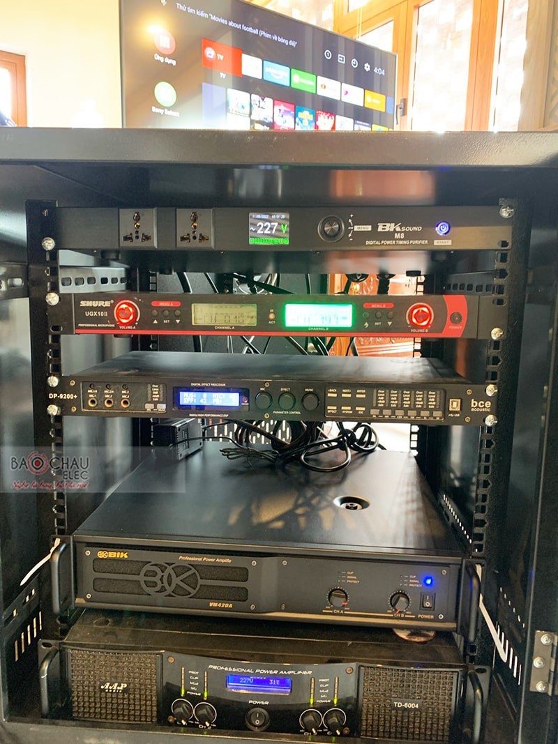 Lắp đặt dàn karaoke anh Vinh tại TPHCM