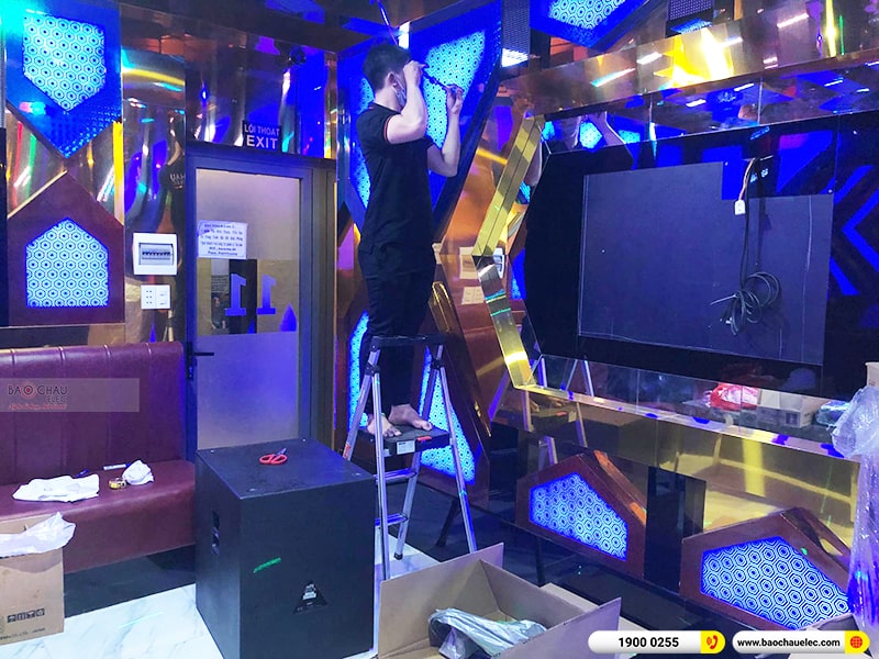 Lắp đặt thêm phòng hát cho hệ thống âm thanh quán karaoke kinh doanh karaoke 64 tại Quận 10 – TP HCM