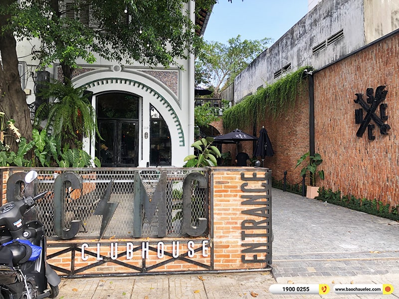 Lắp đặt dàn âm thanh cho quán SCMC Club House tại TPHCM (Alto TS412, Alto TS408, JBL Control 28-1, TS312S, BIK BJ-A88, Live1604,…) 