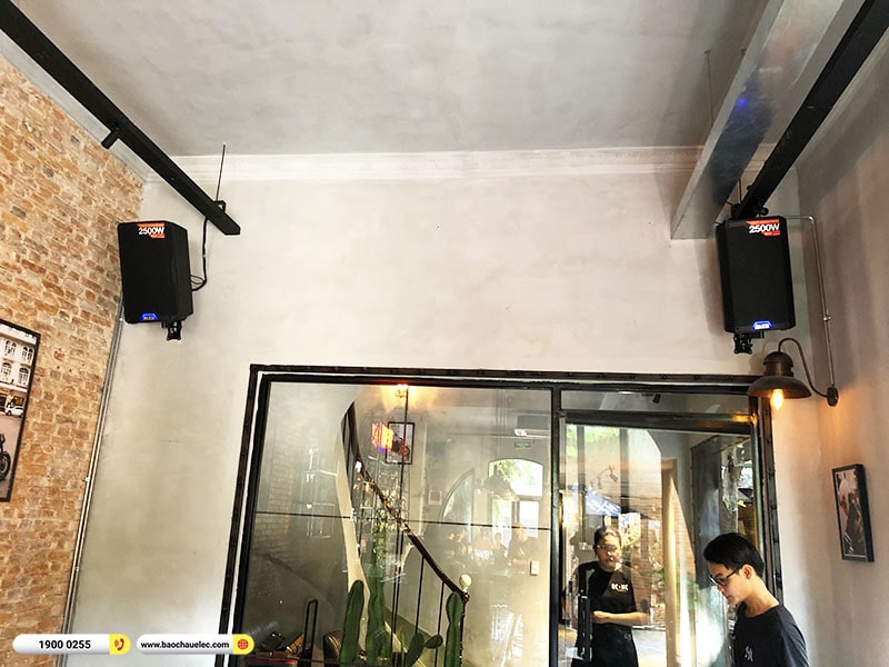 Lắp đặt dàn âm thanh cho quán SCMC Club House tại TPHCM (Alto TS412, Alto TS408, JBL Control 28-1, TS312S, BIK BJ-A88, Live1604,…) 