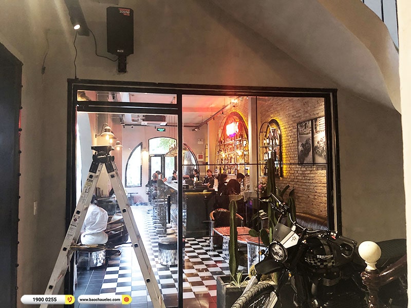 Lắp đặt dàn âm thanh cho quán SCMC Club House tại TPHCM (Alto TS412, Alto TS408, JBL Control 28-1, TS312S, BIK BJ-A88, Live1604,…) 