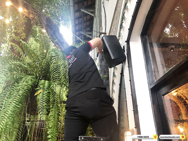 Lắp đặt dàn âm thanh cho quán SCMC Club House tại TPHCM (Alto TS412, Alto TS408, JBL Control 28-1, TS312S, BIK BJ-A88, Live1604,…) 