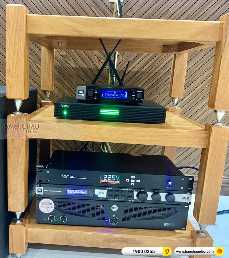 Thi công nội thất và lắp đặt dàn karaoke anh Nam