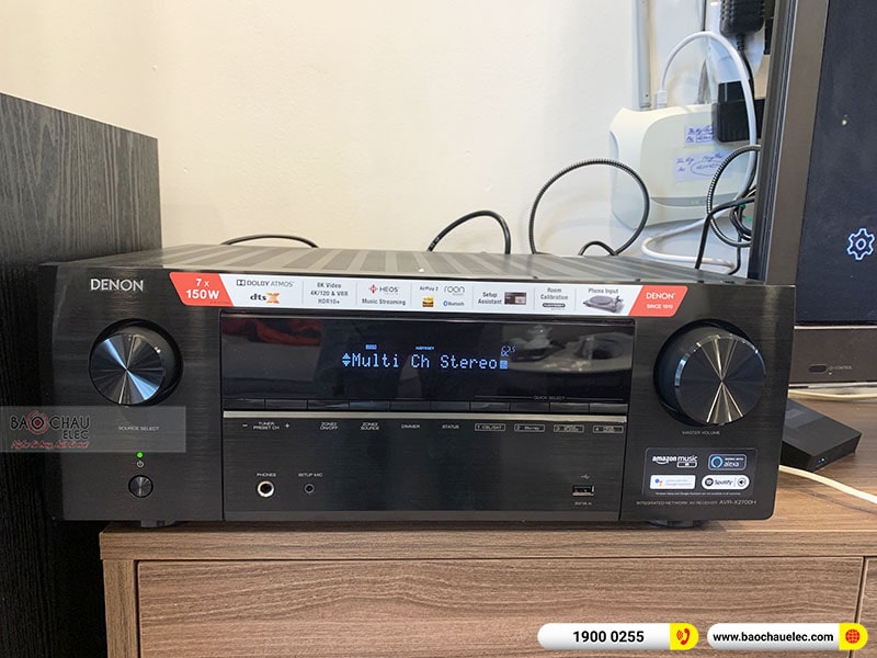 Lắp đặt dàn âm thanh 5.1 xem phim, nghe nhạc Klipsch cho chú Phú tại Hà Nội