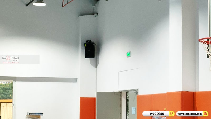 Lắp đặt hệ thống âm thanh nhà thi đấu trường Quốc tế Mỹ St. Paul tại Hà Nội