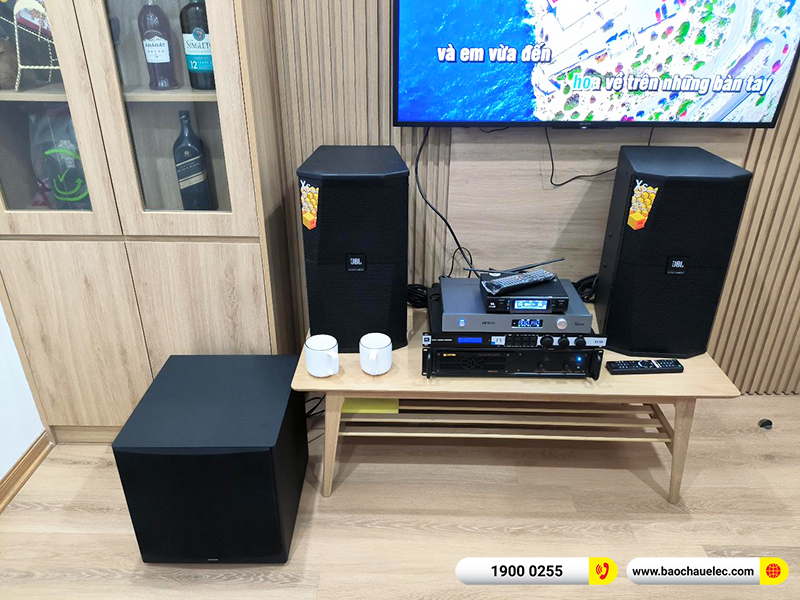 Lắp đặt dàn karaoke trị giá hơn 60 triệu cho chị Hải tại Hà Nội (JBL XS10, VM620A, KX180A, A120P, JBL VM300,…)