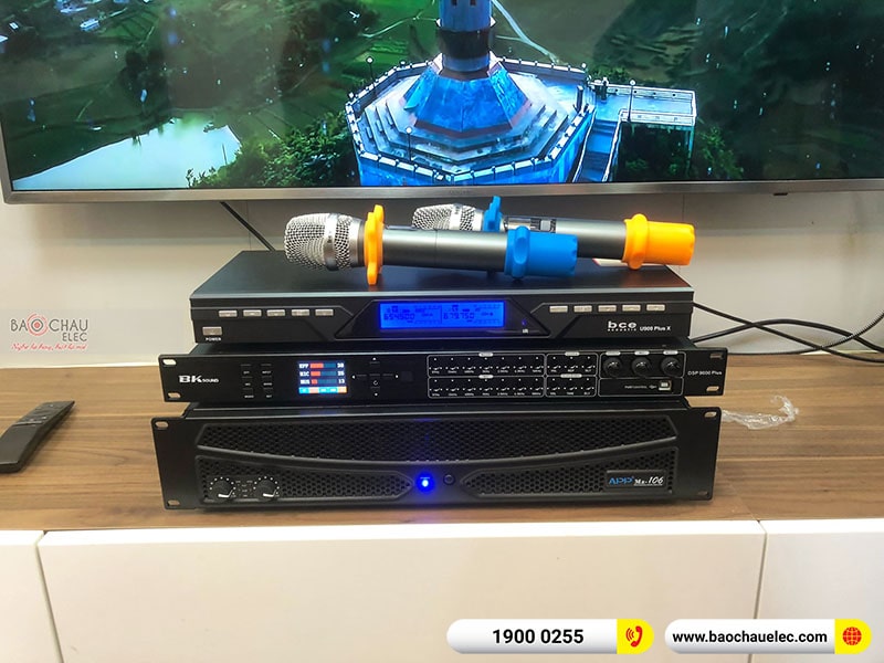 Dàn karaoke gia đình anh Chữ tại Hà Nội