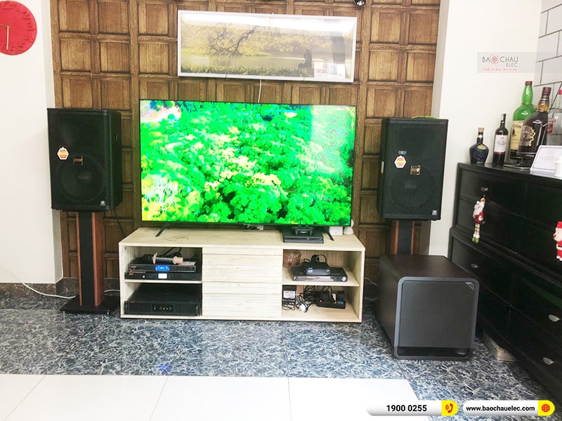 Lắp đặt dàn karaoke trị giá hơn 80 triệu cho anh Hùng tại Hà Nội 
