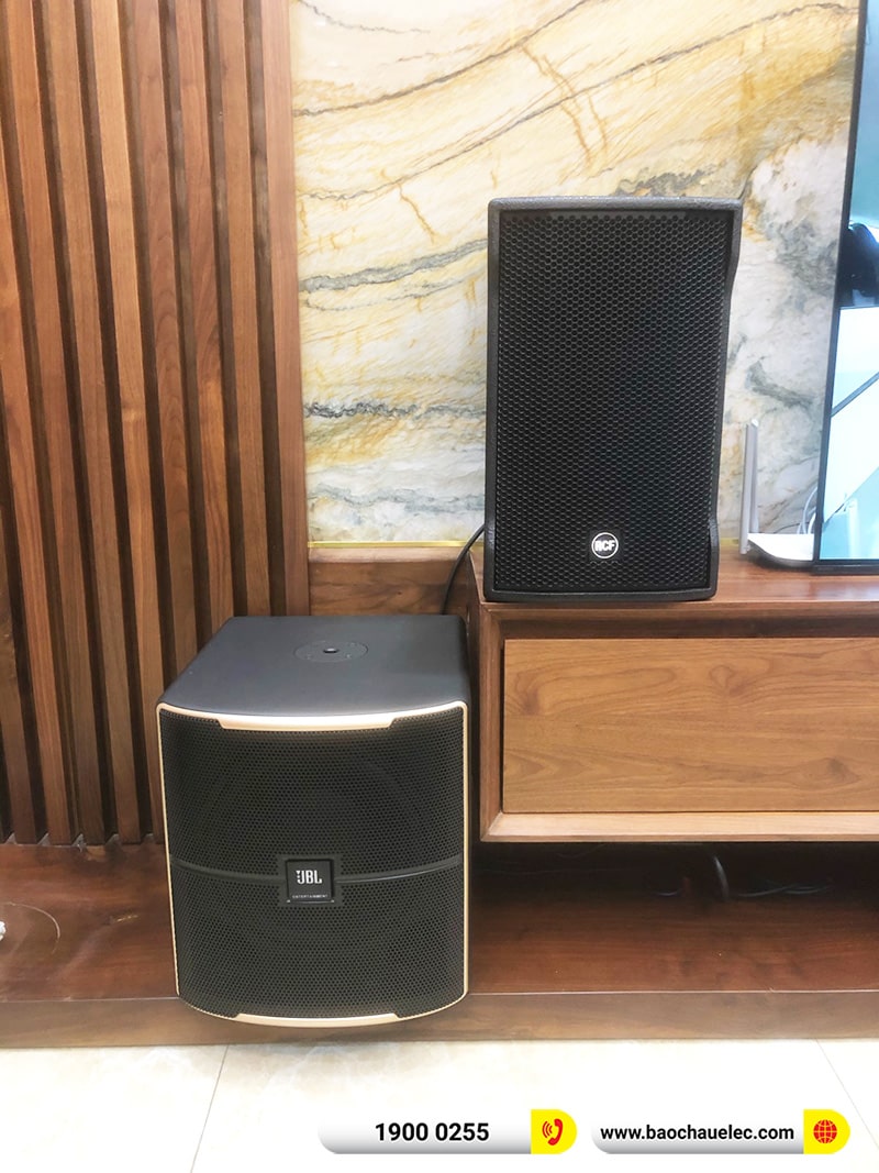 Lắp đặt dàn karaoke trị giá hơn 100 triệu cho anh Huyên tại Hà Nội (RCF CMAX 4110, IPS3700, K9900II Luxury, Pasion 12SP, WB-5000) 