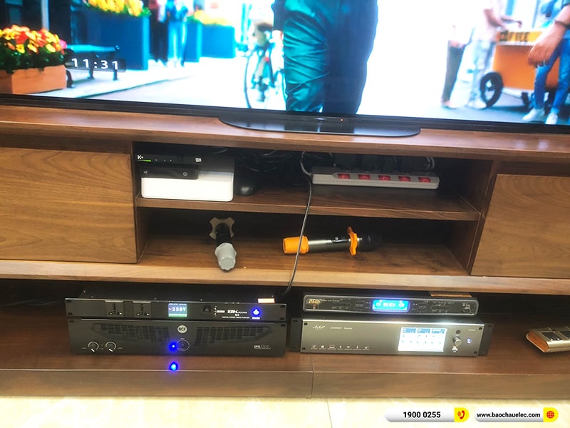 Lắp đặt dàn karaoke trị giá hơn 100 triệu cho anh Huyên tại Hà Nội (RCF CMAX 4110, IPS3700, K9900II Luxury, Pasion 12SP, WB-5000) 