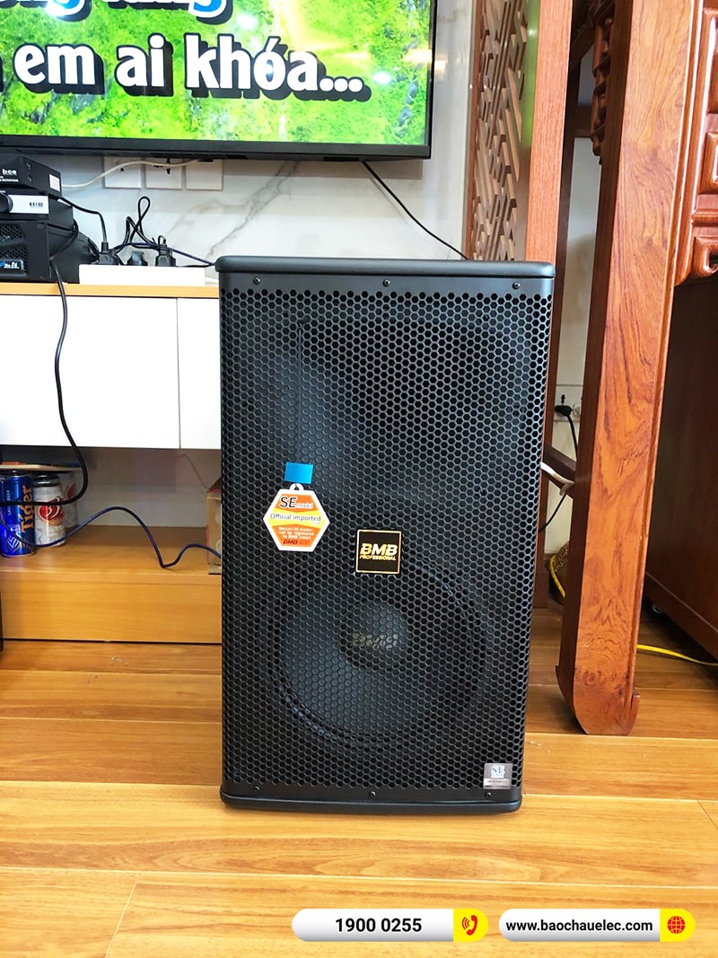 Lắp đặt dàn karaoke trị giá hơn 50 triệu cho anh Kiện tại Hà Nội (BMB CSS 1210SE, APP MZ-86, KX180A, BJ-W25A, UGX12 Plus)