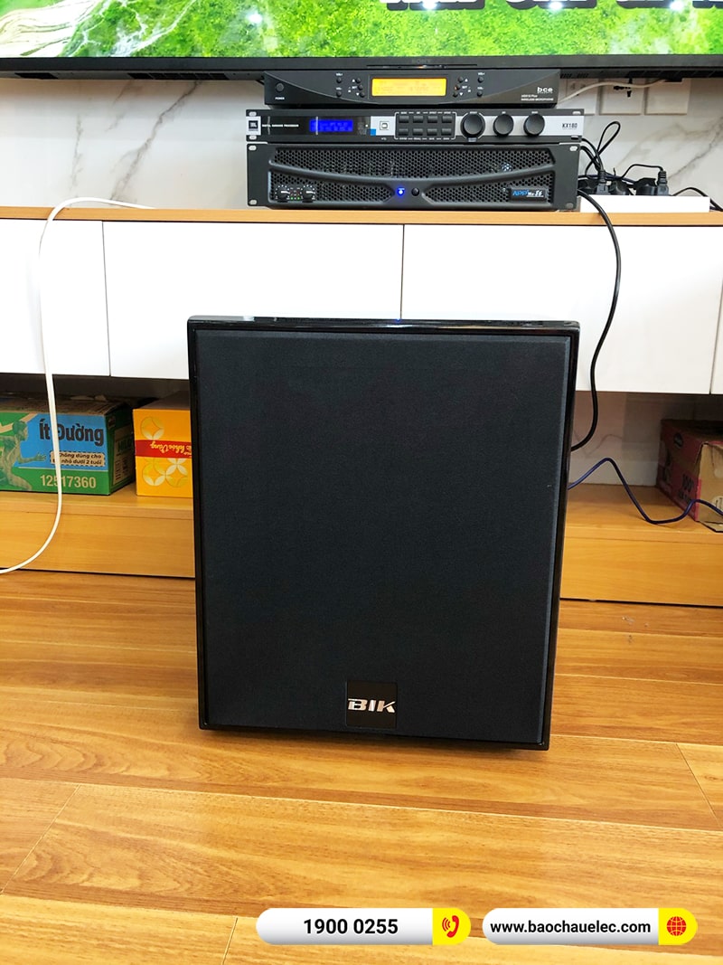 Lắp đặt dàn karaoke trị giá hơn 50 triệu cho anh Kiện tại Hà Nội (BMB CSS 1210SE, APP MZ-86, KX180A, BJ-W25A, UGX12 Plus)