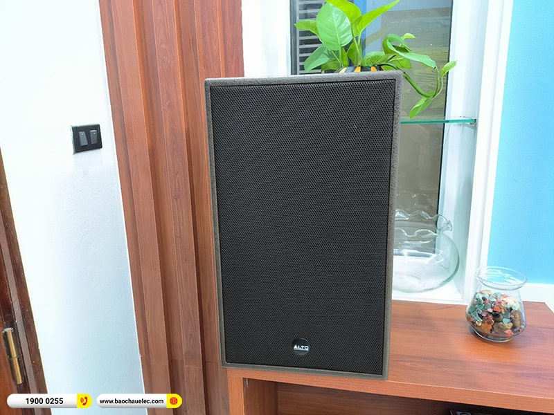 Lắp đặt dàn karaoke trị giá 60tr cho anh Liêm tại Hà Nội (Alto BLS12+, Alto MP2500, BPR-5600, BIK BJ-U500) 