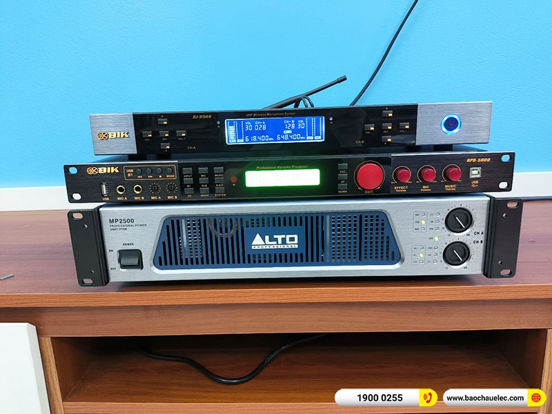 Lắp đặt dàn karaoke trị giá 60tr cho anh Liêm tại Hà Nội (Alto BLS12+, Alto MP2500, BPR-5600, BIK BJ-U500) 