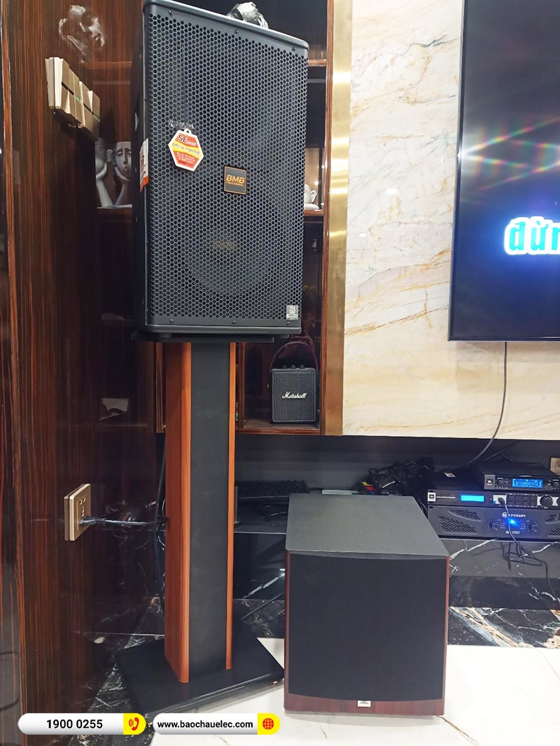 Lắp đặt dàn karaoke trị giá gần 70 triệu cho anh Linh tại Hà Nội (BMB CSS 1210SE, Crown Xli2500, KX180A, JBL A100P, JBL VM200) 