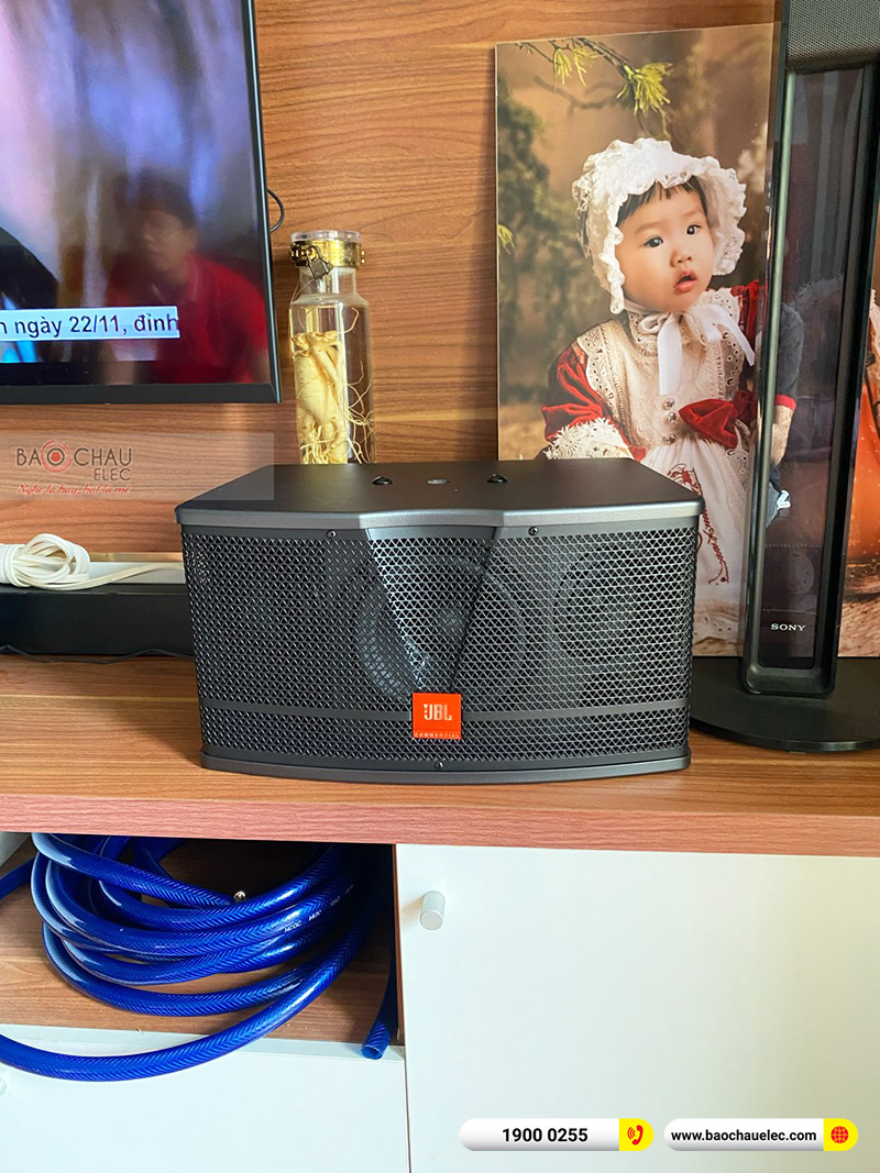 Lắp đặt dàn karaoke trị giá gần 20 triệu cho anh Linh tại Hà Nội (JBL CV1252T, BKSound DKA 5500)
