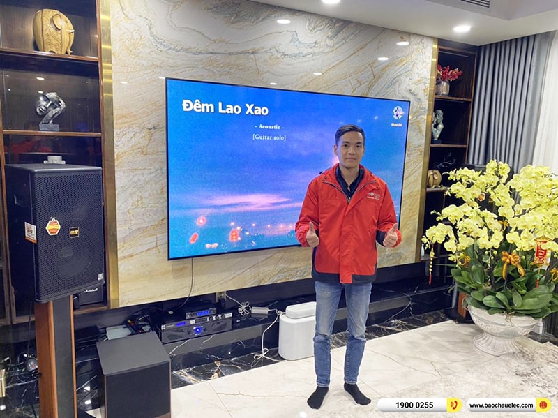 Lắp đặt dàn karaoke trị giá gần 70 triệu cho anh Linh tại Hà Nội (BMB CSS 1210SE, Crown Xli2500, KX180A, JBL A100P, JBL VM200)