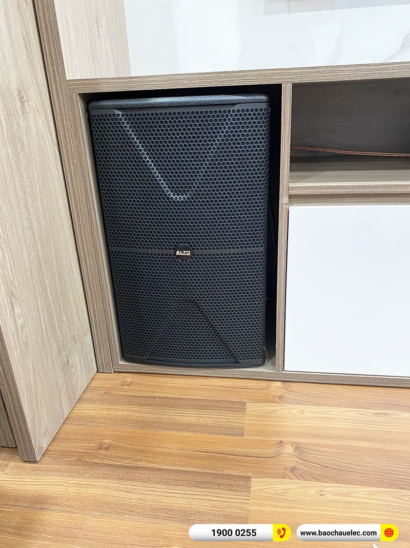 Lắp đặt dàn karaoke trị giá hơn 20 triệu cho anh Thành tại Hà Nội (Alto AT2000II, BKSound DKA 8500)