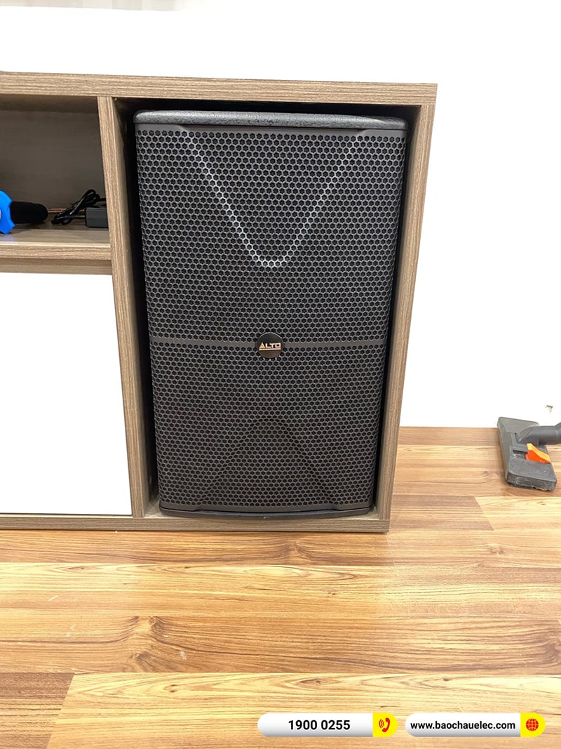 Lắp đặt dàn karaoke trị giá hơn 20 triệu cho anh Thành tại Hà Nội (Alto AT2000II, BKSound DKA 8500)