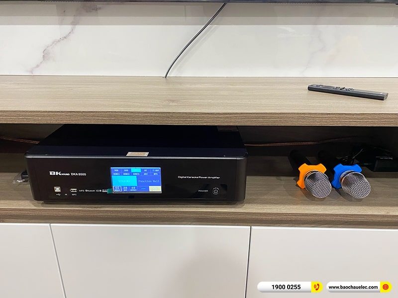 Lắp đặt dàn karaoke trị giá hơn 20 triệu cho anh Thành tại Hà Nội (Alto AT2000II, BKSound DKA 8500)